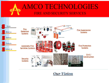 Tablet Screenshot of amco.co.za
