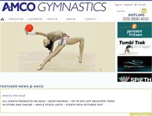 Tablet Screenshot of amco.com.au