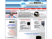 Tablet Screenshot of amco.es