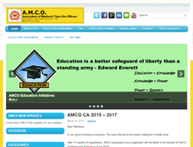 Tablet Screenshot of amco.org.my