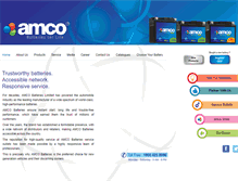 Tablet Screenshot of amco.co.in